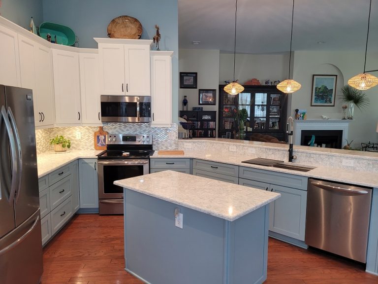 Arrowhead, Myrtle Beach, SC. Custom Kitchen & Kitchen Island Remodel