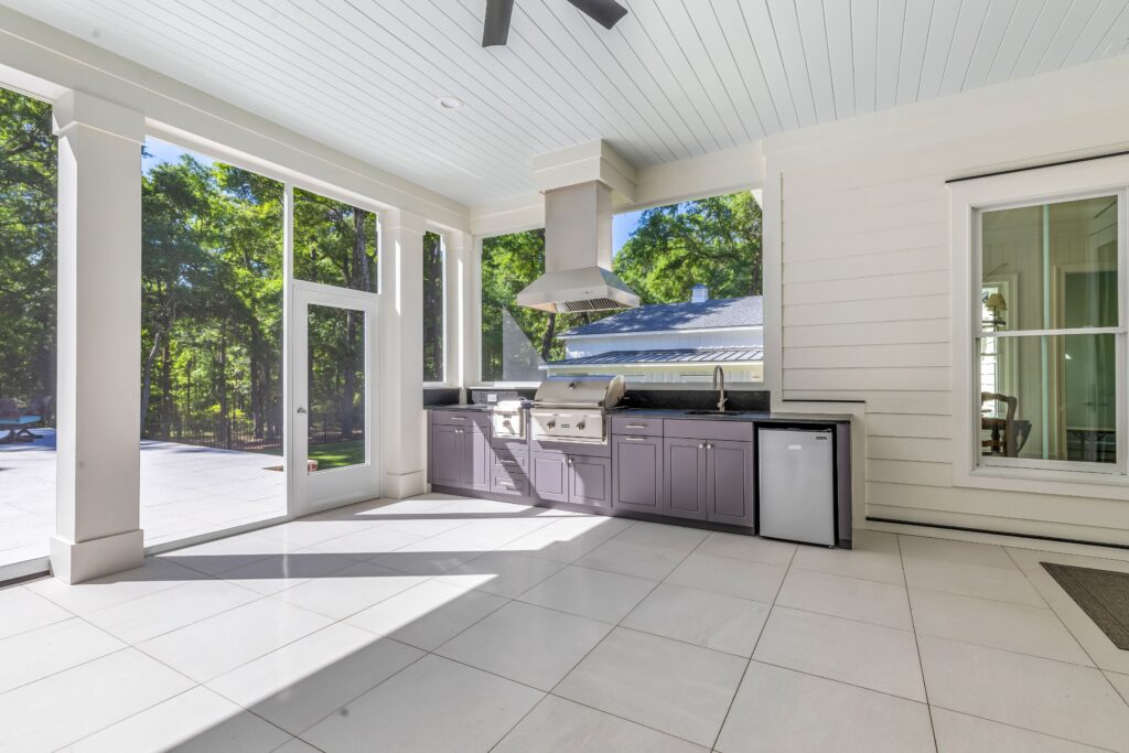 Pawleys Island, SC. Custom Outdoor Kitchen Design THE MARKET