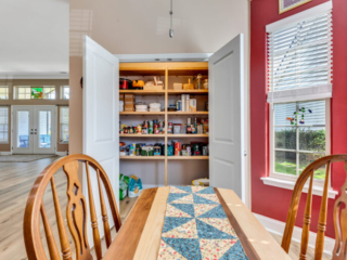 storage, pantries